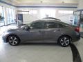 Modern Steel Metallic - Civic LX Sedan Photo No. 10