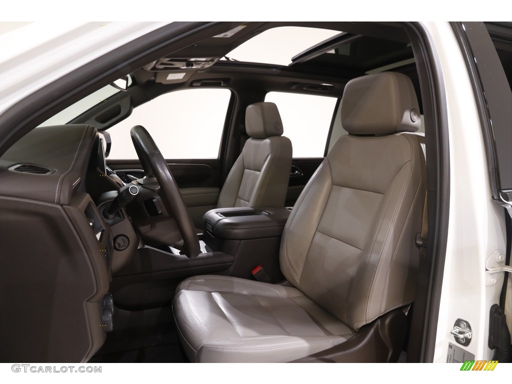 Gideon/­Very Dark Atmosphere Interior 2021 Chevrolet Tahoe Z71 4WD Photo #143506621