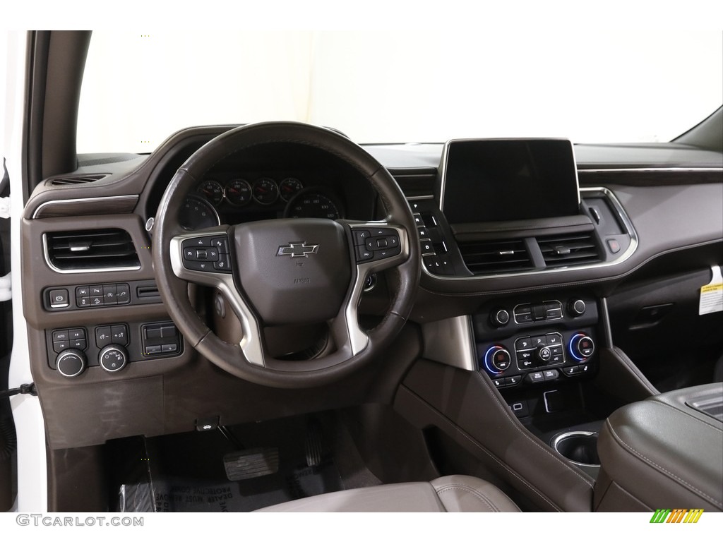 2021 Chevrolet Tahoe Z71 4WD Gideon/­Very Dark Atmosphere Dashboard Photo #143506655