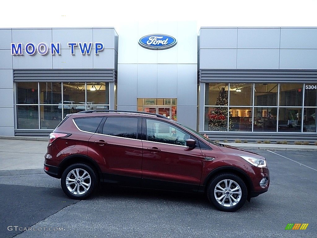 2018 Escape SEL 4WD - Ruby Red / Charcoal Black photo #1
