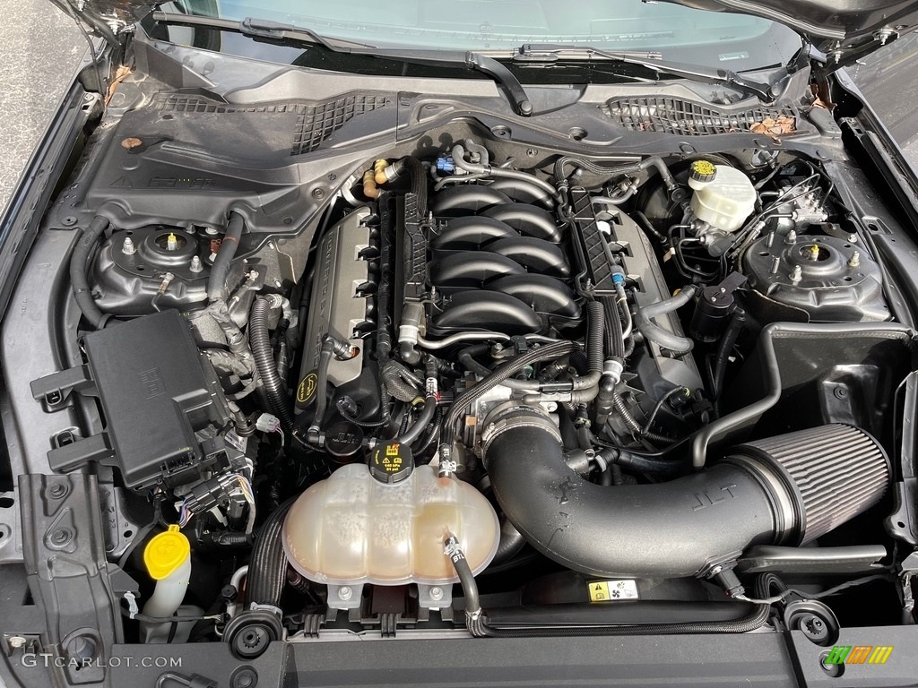 2017 Mustang GT Coupe - Magnetic / Ebony photo #23