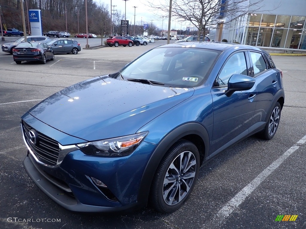 2019 CX-3 Touring AWD - Eternal Blue Mica / Black photo #1