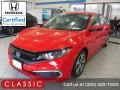 Rallye Red 2019 Honda Civic LX Sedan