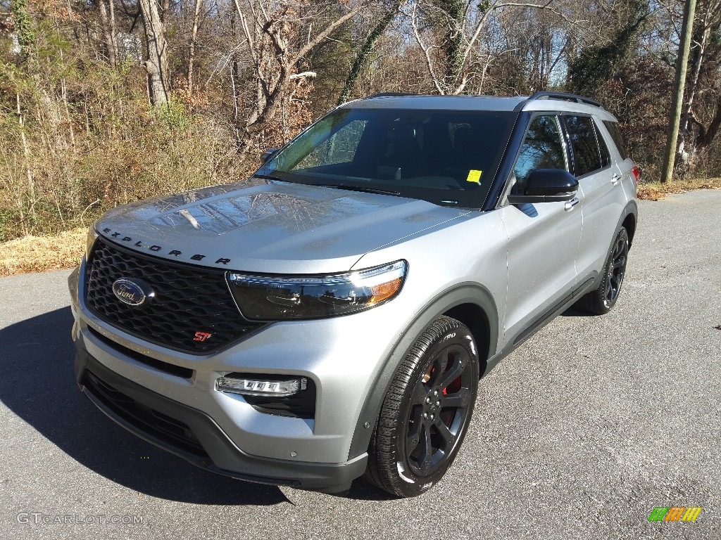 2021 Explorer ST 4WD - Iconic Silver Metallic / Ebony photo #2