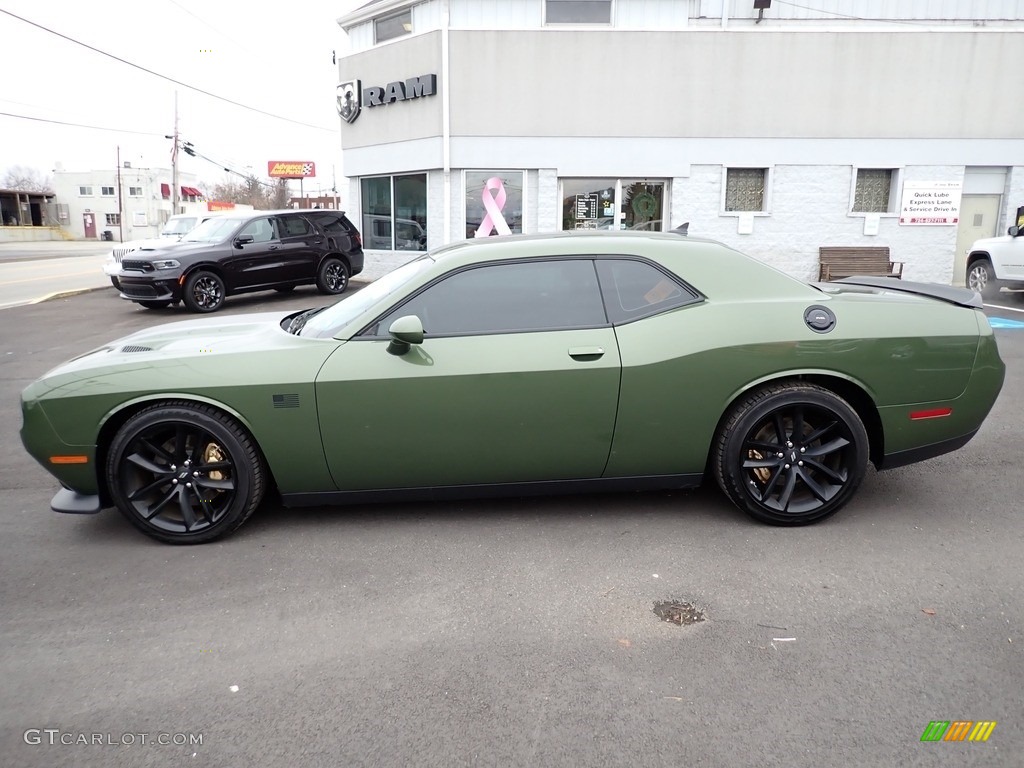 F8 Green 2019 Dodge Challenger R/T Scat Pack Stars and Stripes Edition Exterior Photo #143511270