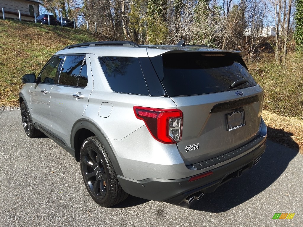 2021 Explorer ST 4WD - Iconic Silver Metallic / Ebony photo #8