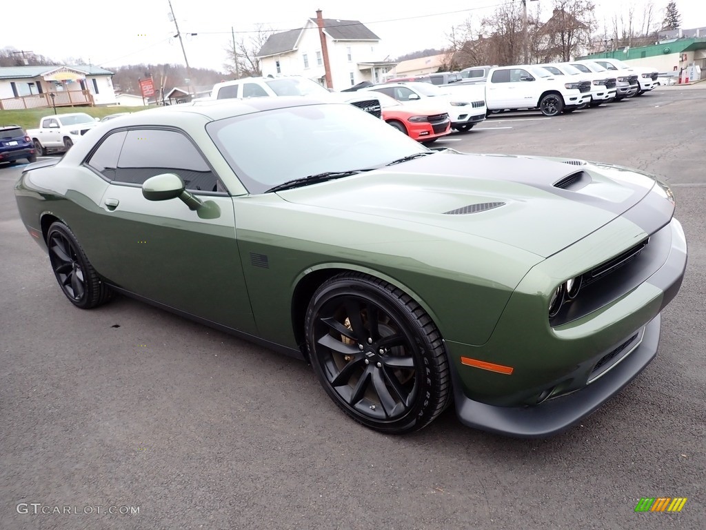 F8 Green 2019 Dodge Challenger R/T Scat Pack Stars and Stripes Edition Exterior Photo #143511426
