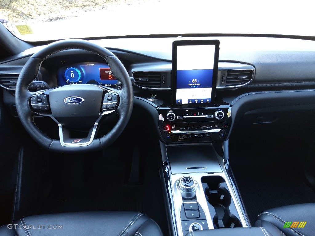 2021 Explorer ST 4WD - Iconic Silver Metallic / Ebony photo #19
