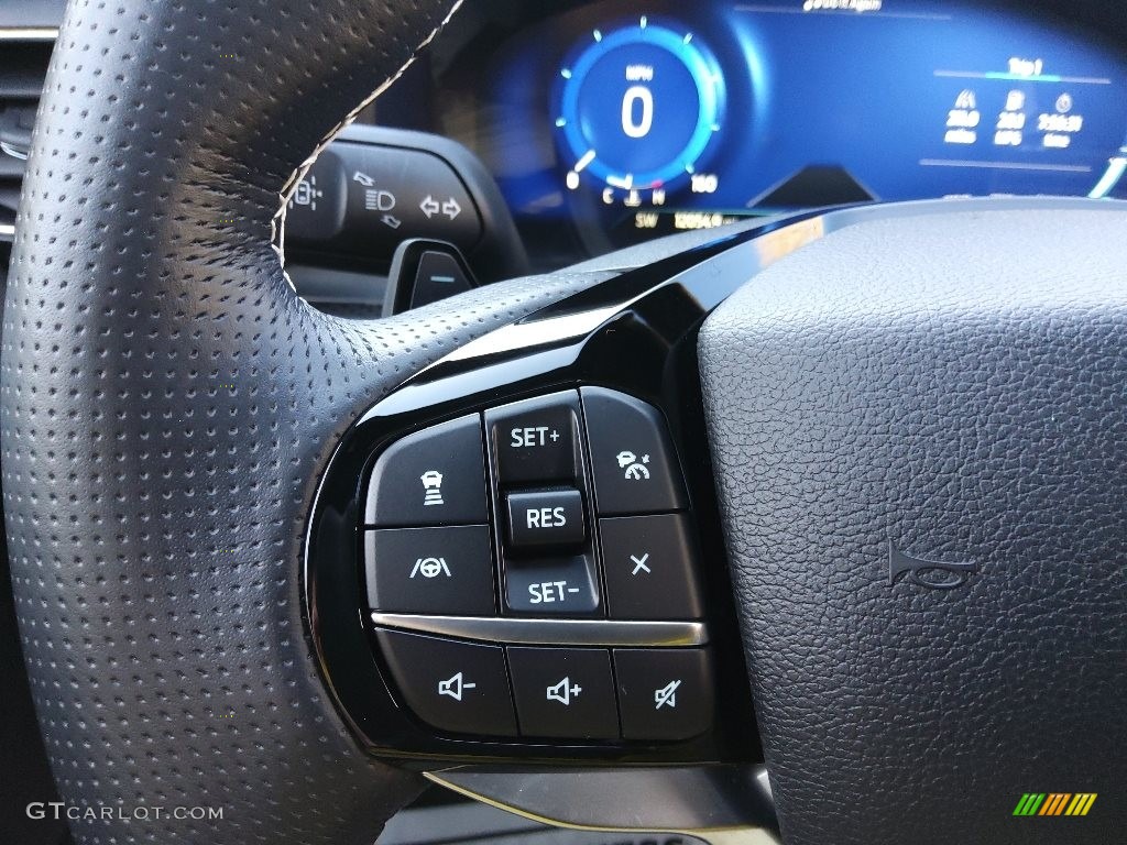2021 Explorer ST 4WD - Iconic Silver Metallic / Ebony photo #21
