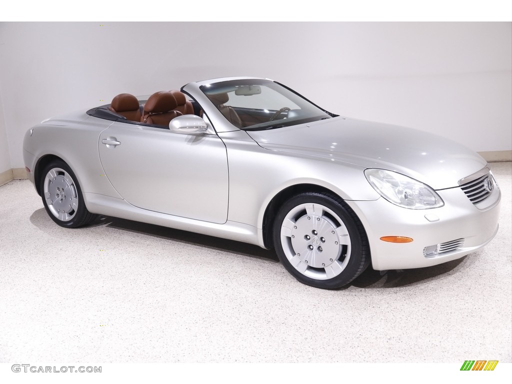2003 SC 430 - Millennium Silver Metallic / Saddle photo #1