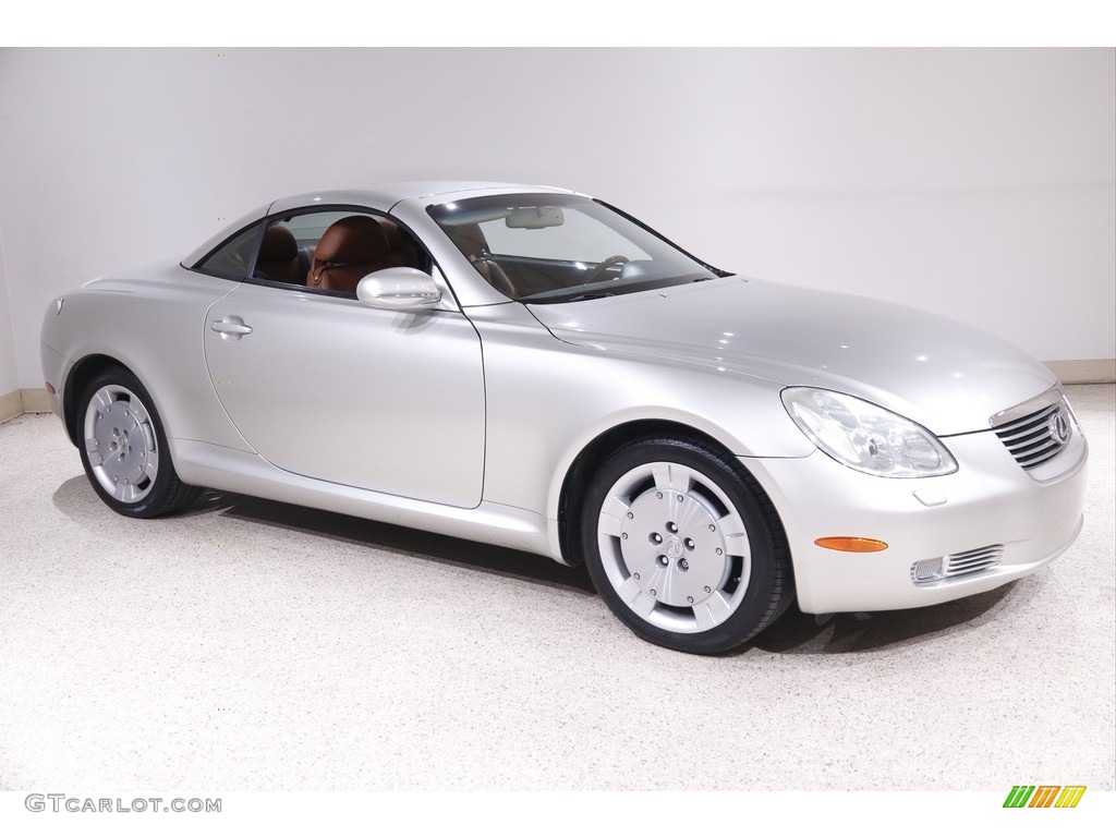 2003 SC 430 - Millennium Silver Metallic / Saddle photo #2