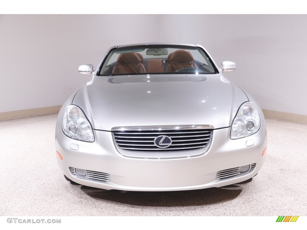 2003 SC 430 - Millennium Silver Metallic / Saddle photo #3