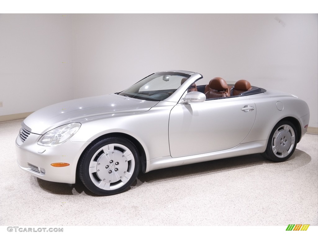 2003 SC 430 - Millennium Silver Metallic / Saddle photo #4