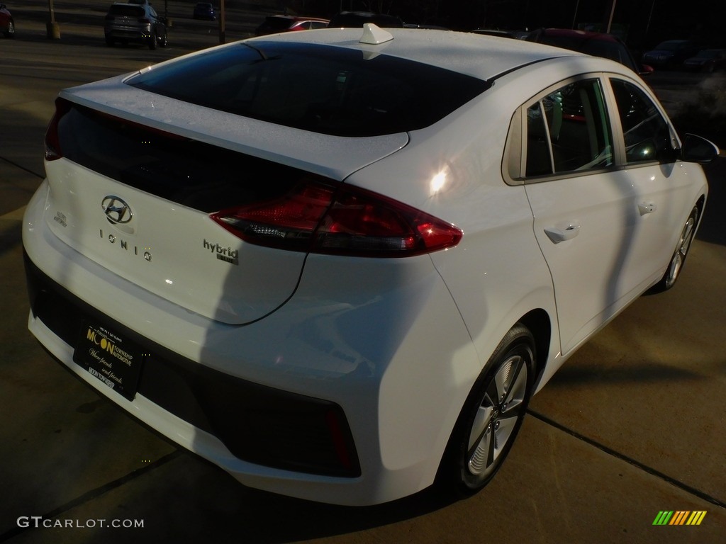 2022 Ioniq Hybrid Blue - Ceramic White / Black photo #2