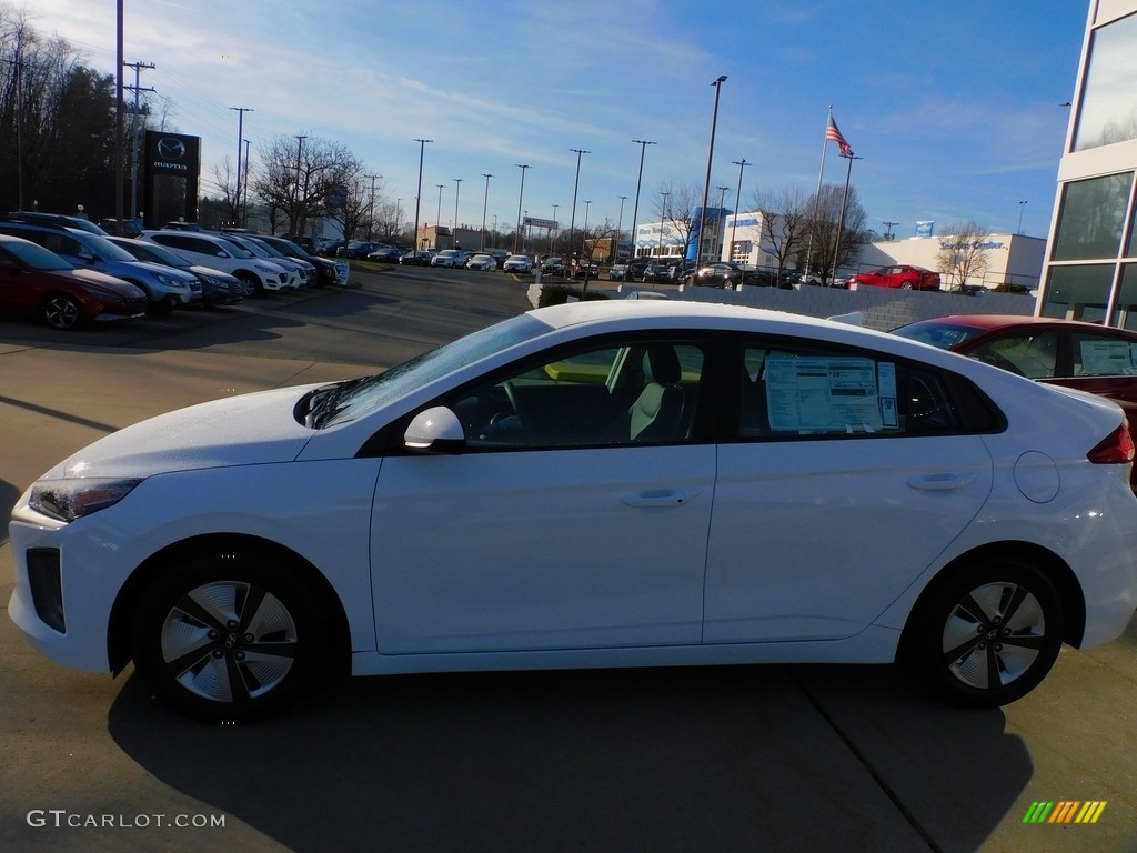 2022 Ioniq Hybrid Blue - Ceramic White / Black photo #6