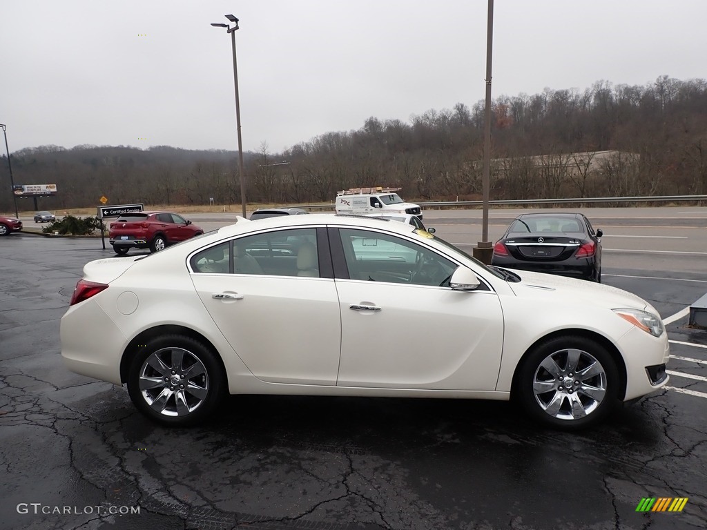 White Diamond Tricoat 2014 Buick Regal AWD Exterior Photo #143514555