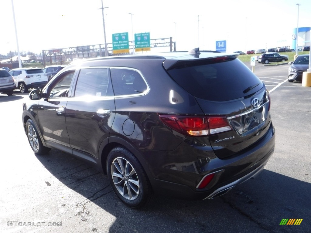 2017 Santa Fe SE AWD - Java Espresso / Beige photo #7