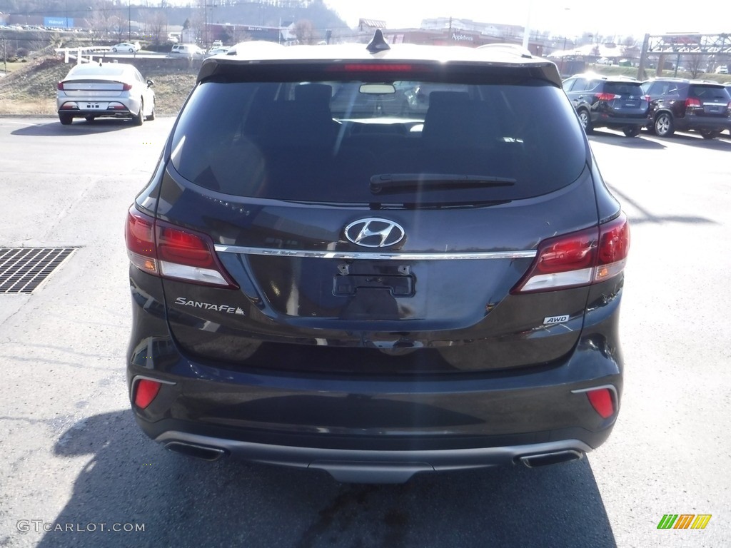 2017 Santa Fe SE AWD - Java Espresso / Beige photo #8