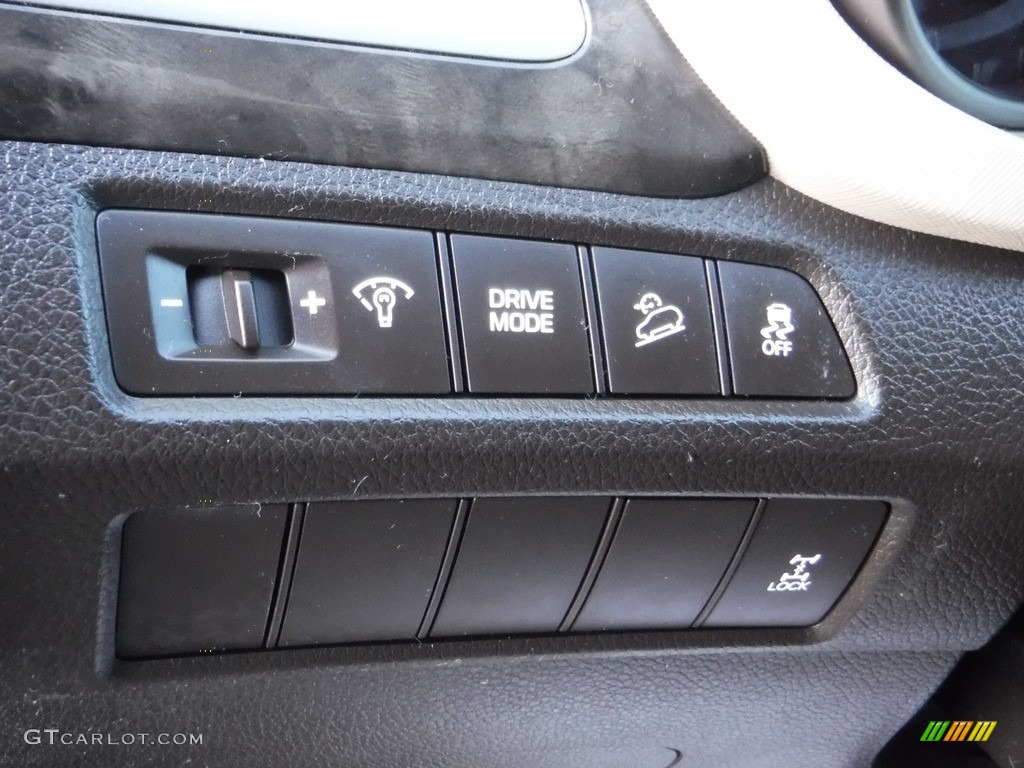 2017 Santa Fe SE AWD - Java Espresso / Beige photo #13