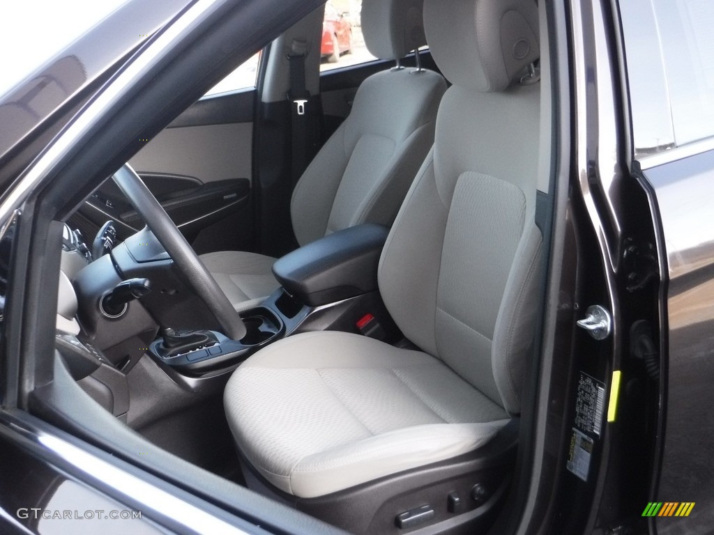 2017 Santa Fe SE AWD - Java Espresso / Beige photo #14