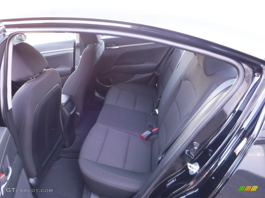 2019 Elantra SE - Phantom Black / Black photo #24