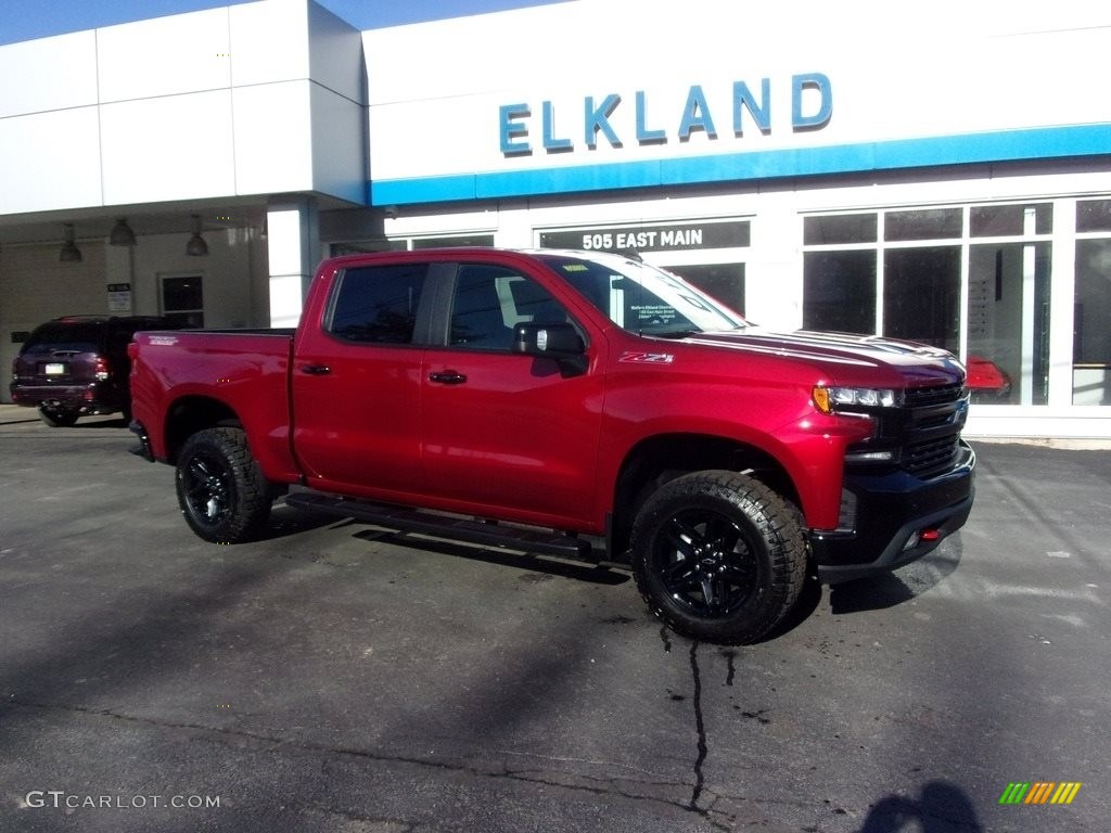 2022 Cherry Red Tintcoat Chevrolet Silverado 1500 Limited Lt Trail Boss