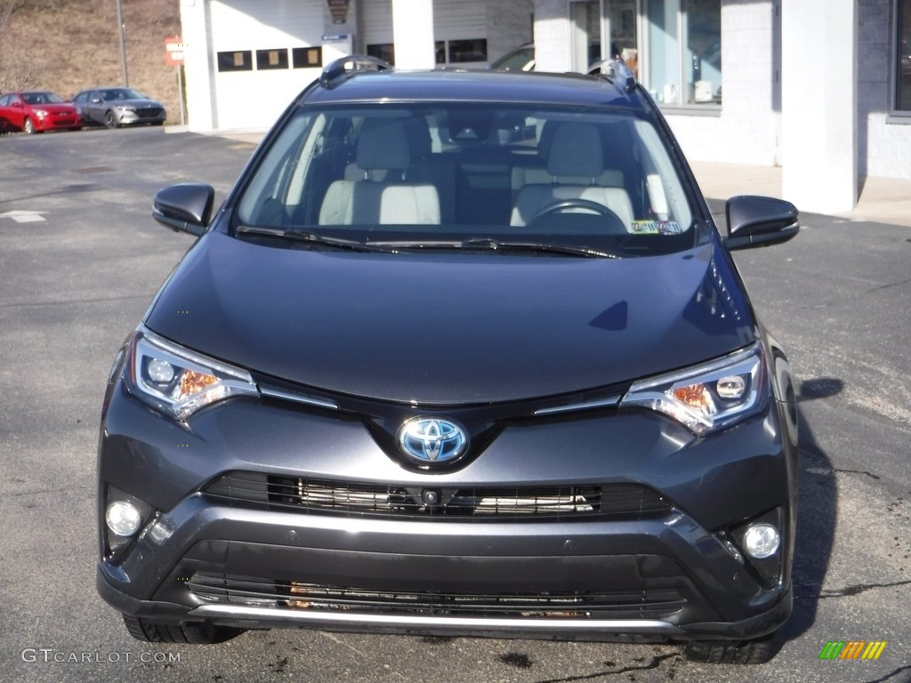 2018 RAV4 Limited AWD Hybrid - Magnetic Gray Metallic / Ash photo #5