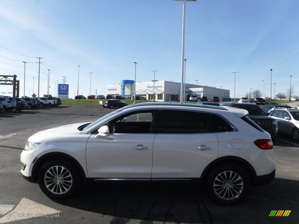 2016 MKX Select AWD - White Platinum / Ebony photo #7