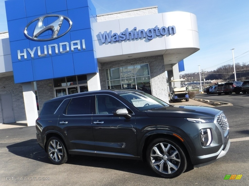 2021 Palisade Limited AWD - Rainforest / Black photo #2