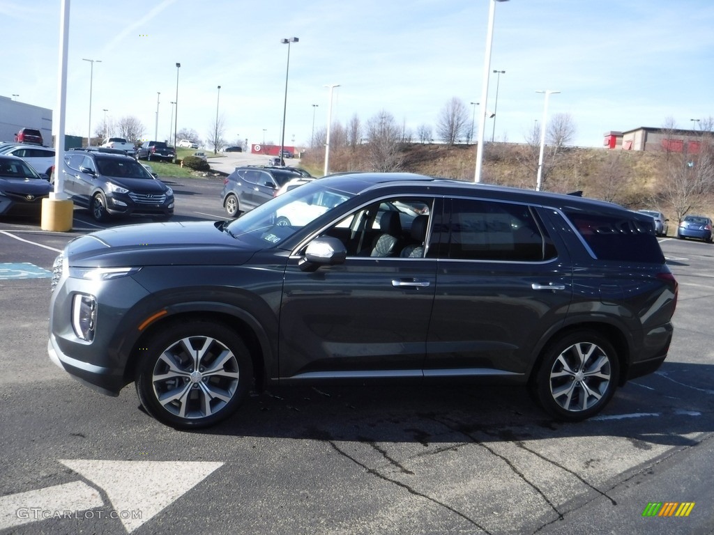 2021 Palisade Limited AWD - Rainforest / Black photo #8