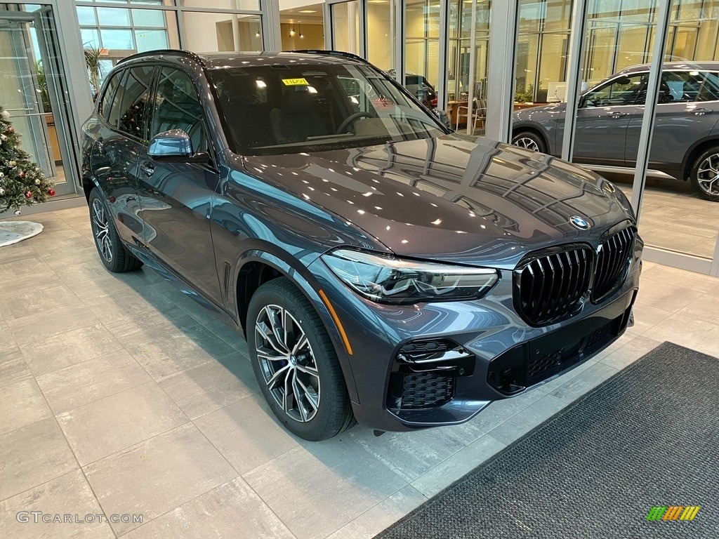 2022 X5 xDrive40i - Arctic Gray Metallic / Black photo #1