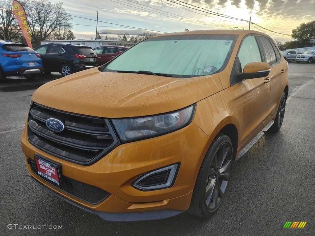 2016 Edge Sport AWD - Electric Spice / Ebony photo #3