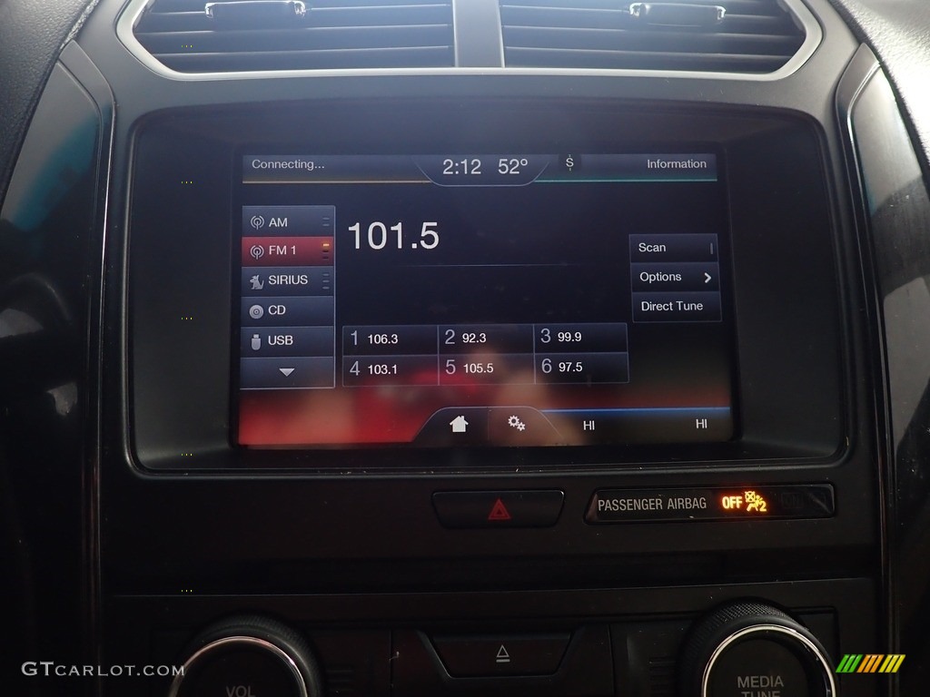 2016 Explorer XLT - Blue Jeans Metallic / Ebony Black photo #27