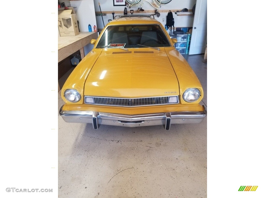1974 Pinto Wagon - Medium Yellow Gold / Saddle photo #2
