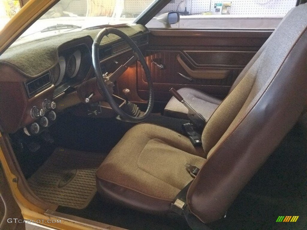 1974 Pinto Wagon - Medium Yellow Gold / Saddle photo #3