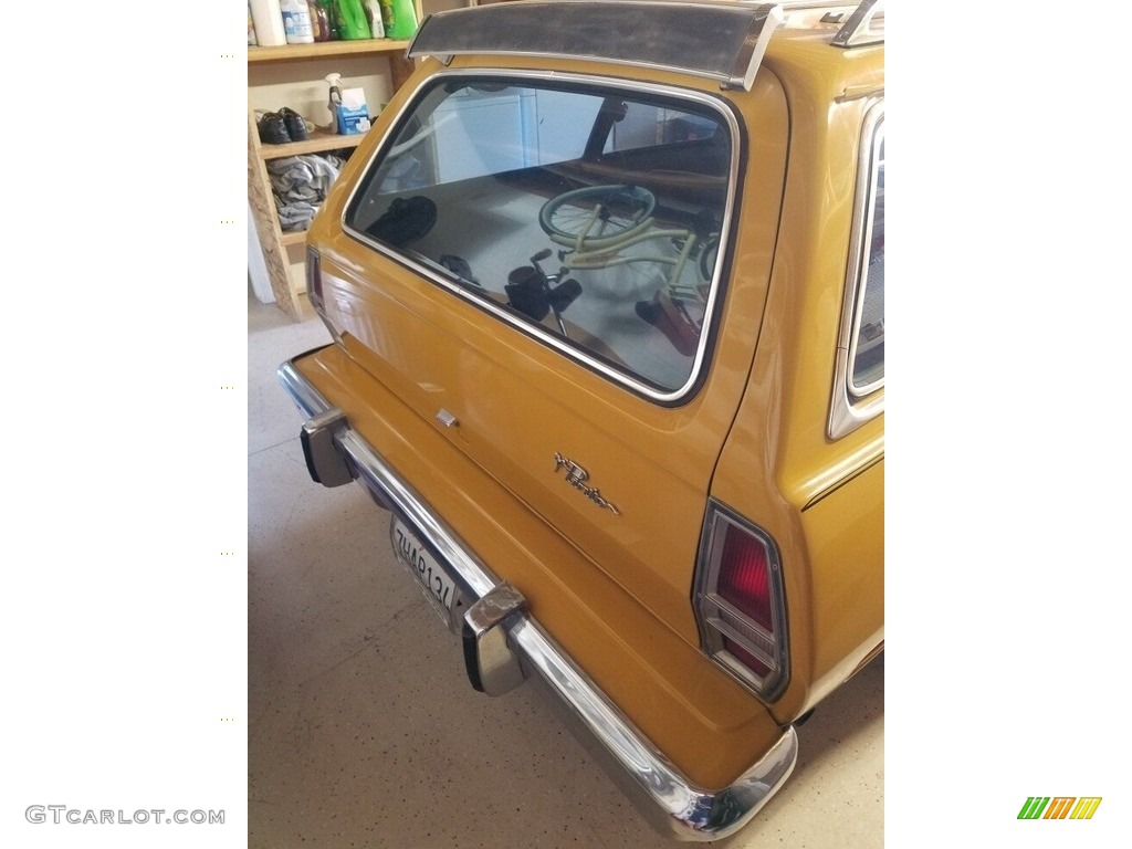 1974 Pinto Wagon - Medium Yellow Gold / Saddle photo #6