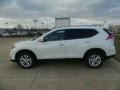 2014 Moonlight White Nissan Rogue SV AWD  photo #2