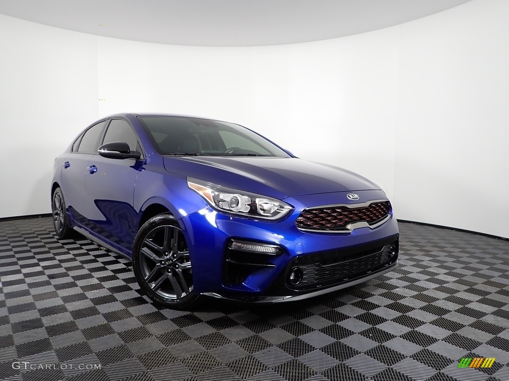 2020 Forte GT-Line - Deep Sea Blue / Black photo #4