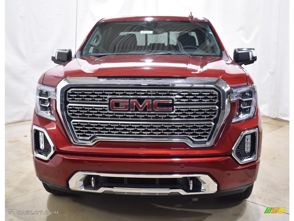 2021 Sierra 1500 Denali Crew Cab 4WD - Cayenne Red Tintcoat / Jet Black photo #4