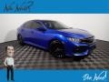 Aegean Blue Metallic - Civic EX Hatchback Photo No. 1