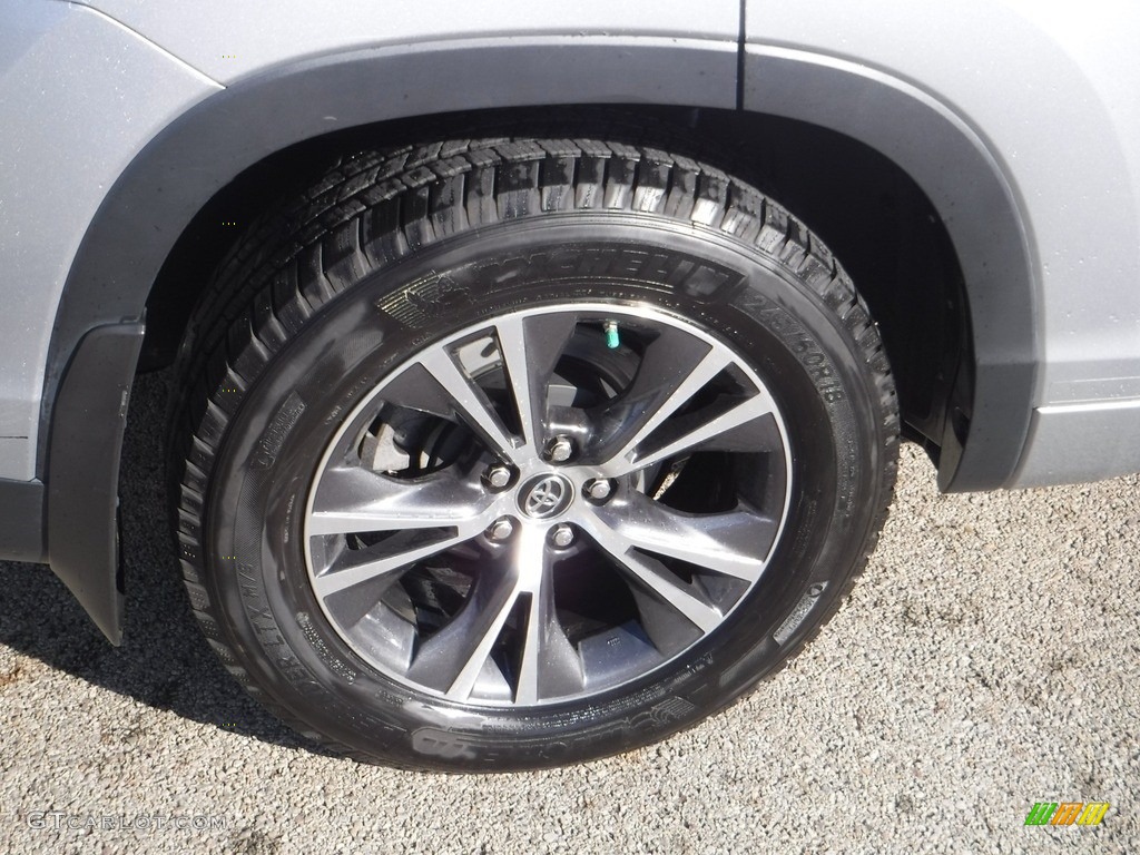 2016 Highlander XLE AWD - Silver Sky Metallic / Black photo #9
