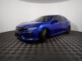 Aegean Blue Metallic - Civic EX Hatchback Photo No. 9