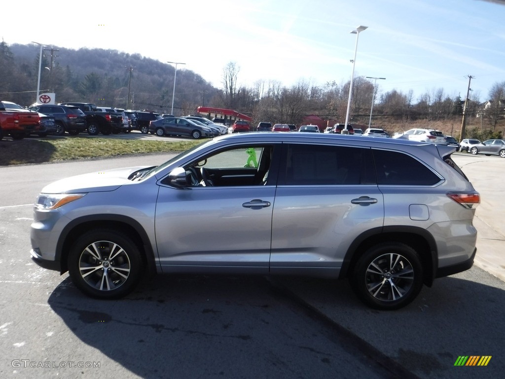 2016 Highlander XLE AWD - Silver Sky Metallic / Black photo #12