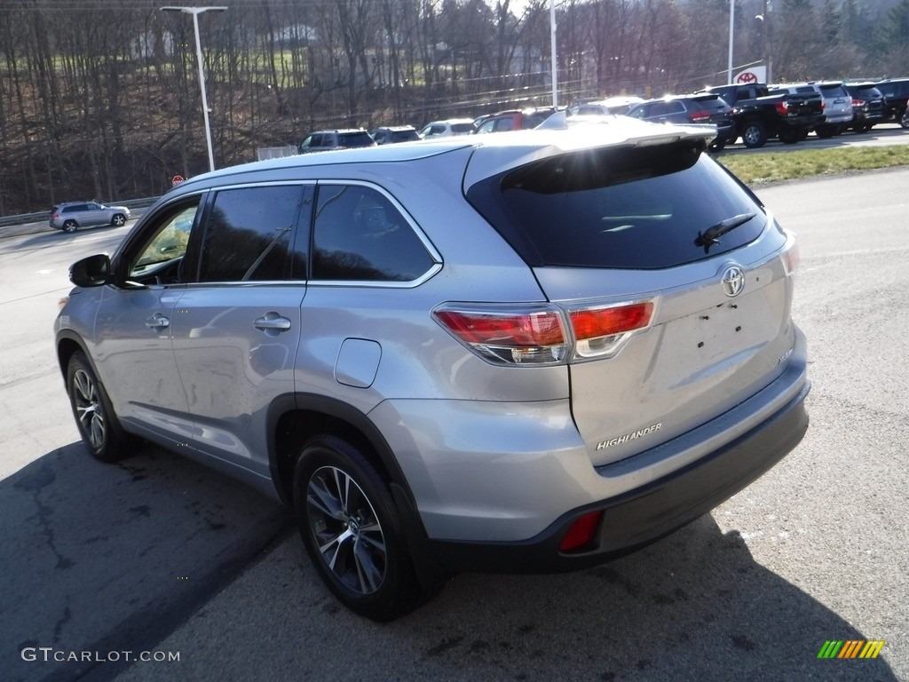 2016 Highlander XLE AWD - Silver Sky Metallic / Black photo #13