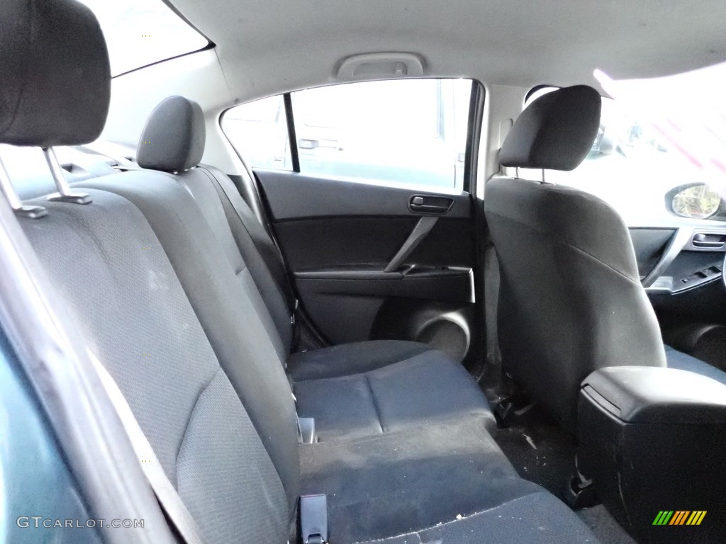 2011 MAZDA3 i Sport 4 Door - Gunmetal Blue Mica / Black photo #9