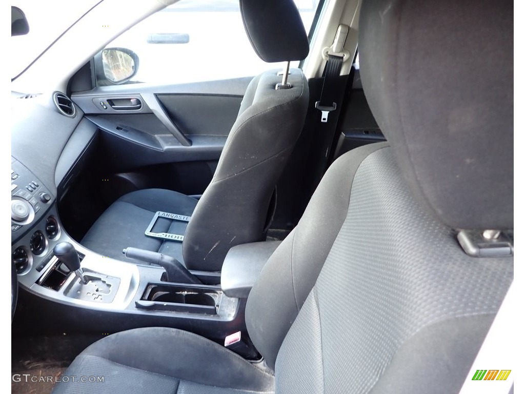 2011 MAZDA3 i Sport 4 Door - Gunmetal Blue Mica / Black photo #11