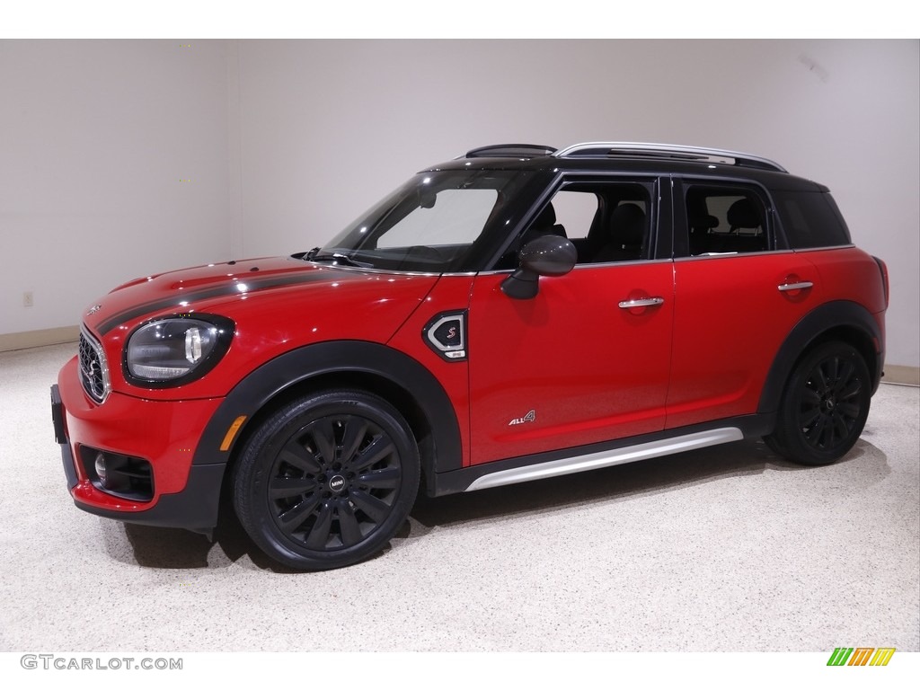 2019 Countryman Cooper S All4 - Chili Red / Carbon Black photo #3