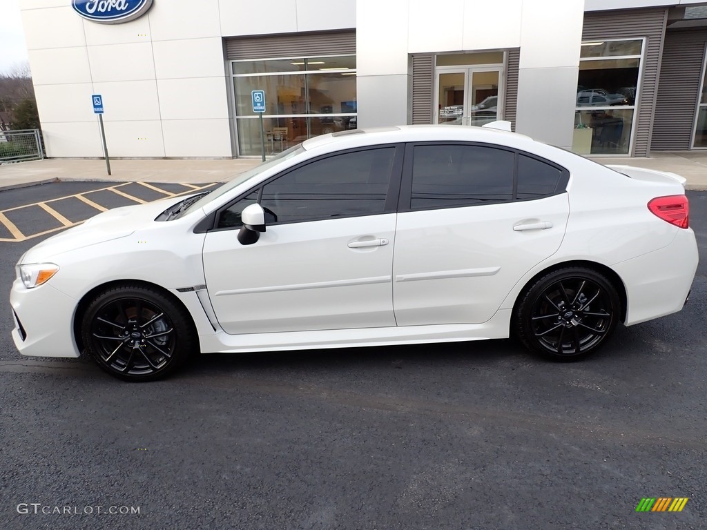 Crystal White Pearl 2021 Subaru WRX Premium Exterior Photo #143525752