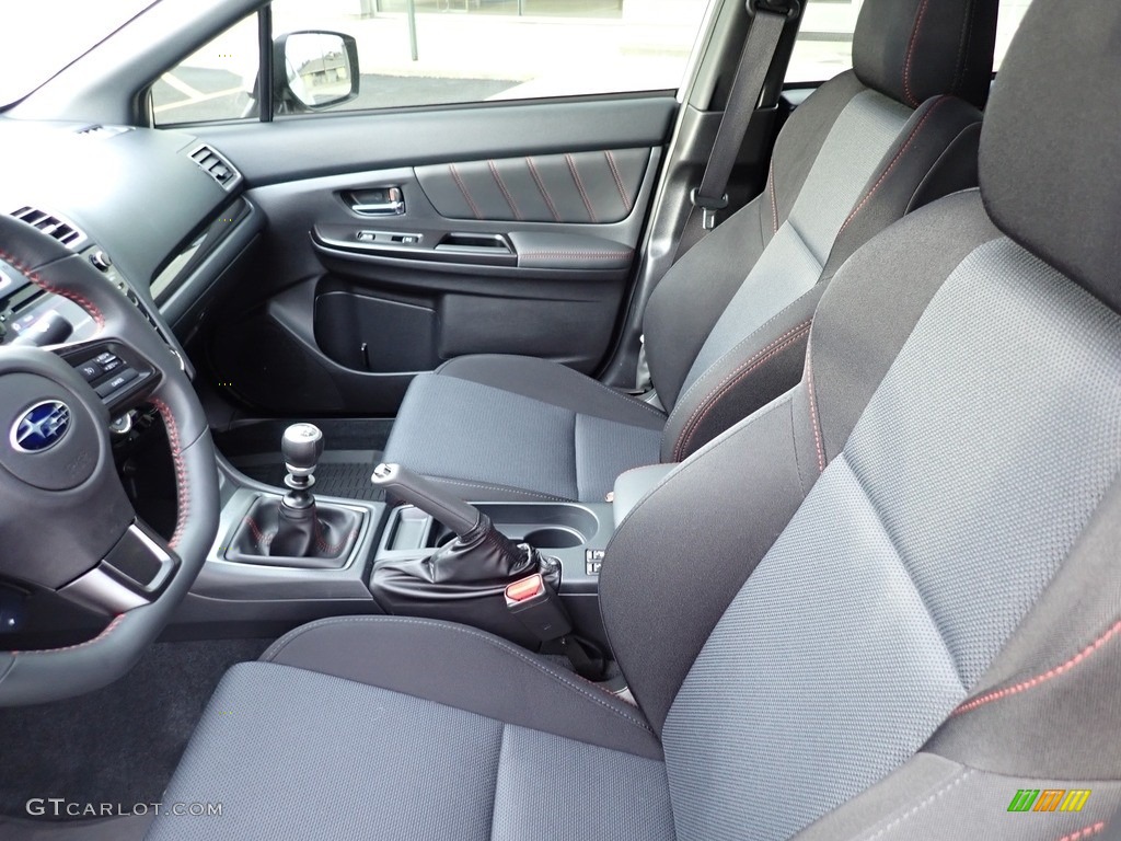 Carbon Black Interior 2021 Subaru WRX Premium Photo #143525944