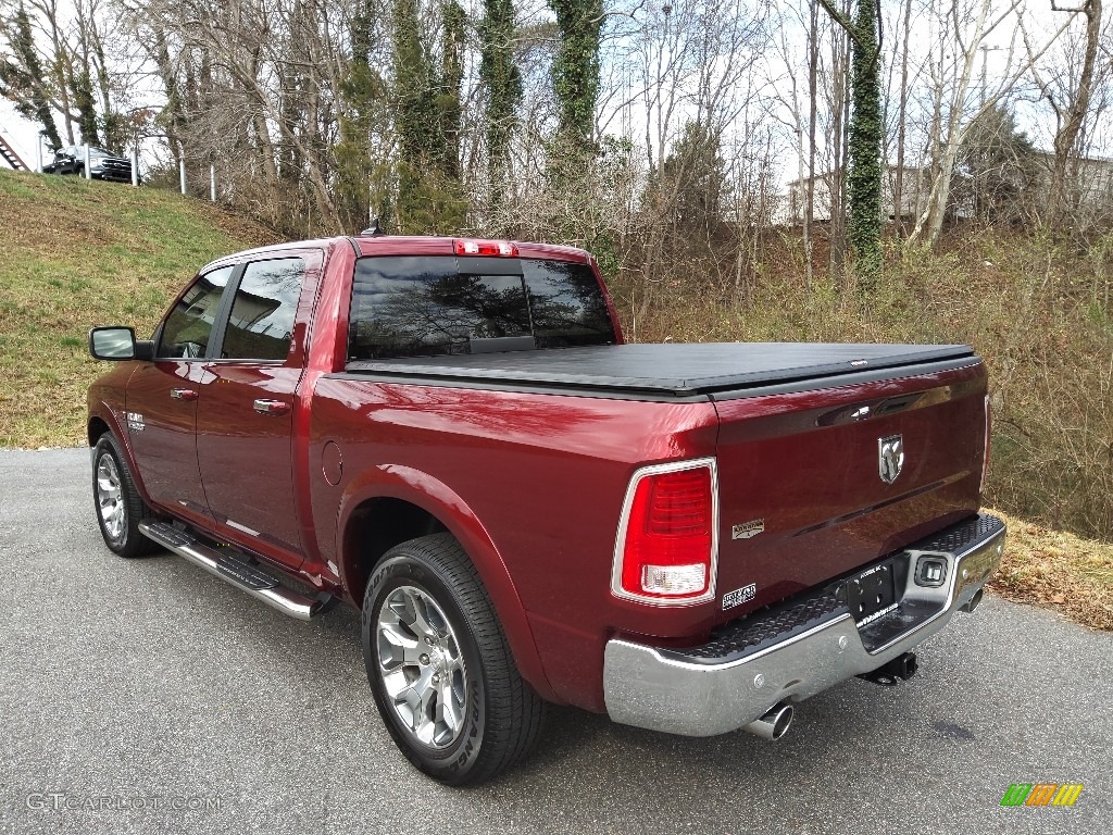 2019 1500 Classic Laramie Crew Cab 4x4 - Delmonico Red Pearl / Mountain Brown/Light Frost Beige photo #10